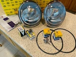 Porsche 356A 356B 356C Headlight Oem Assembly Pair European Style. Fixed Price $476.40.