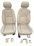 Lh Rh Front Pr Bucket Leather Seats Cashmere Yukon Xl 2012-2014 Heat Cool -wear. Fixed Price $564.00.