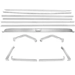 1969 1970 Mustang Fold Down Seat Moldings 13 Pcs Set Dynacorn M3507A. Fixed Price $319.99.