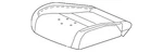 Genuine Honda Cushion Cover 81131-TVA-A42ZA. Fixed Price $629.81.