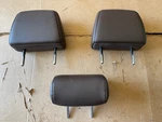 2016-2023 Toyota Tacoma Double Cab Limited Rear Headrest Set Brown Leather Oem. Fixed Price $332.89.