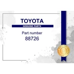 Genuine Toyota Coolali Frizarant Liquid Pipe H Part No. 88726-3K270. Fixed Price $198.76.