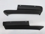 1967 Mustang & Shelby New Exact Black Deluxe Front Bottom Seat Side Panels. Fixed Price $128.00.