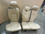 03-09 Land Range Rover L322 Complete Rear Beige Leather Seat Assembly. Fixed Price $300.00.
