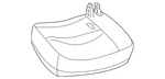 Genuine Ford Seat Cushion Pad 6W7Z-54632A22-C. Fixed Price $562.28.