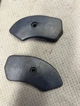 1965 1966 1967 Mustang Gt Shelby Cougar XR7 Orig Lh+rh Blue Seat Hinge Covers. Fixed Price $50.00.
