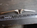 Pair Jaguar Xke E-type Otc Roadster Convertible Inner Sun Visor Mounts Pivots. Fixed Price $29.99.