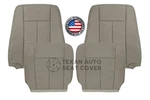 2007 To 2014 Ford Expedition Perforated Leather Seat Replacement Cover Gray. Fixed Price $141.07.