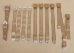 Pg Classic 1850-69CBEN-650 MOPAR1968-69 B-body Bench Convertible Seat Belt Tan. Fixed Price $906.99.
