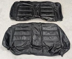 Bmw E30 M3 Rear Seat Leather Covers Skins Oem Genuine Black Upper + Lower. Fixed Price $599.99.