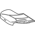 Genuine Mercedes-benz Oe Padding 230-910-13-50. Fixed Price $324.91.