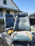 Alfa Romeo GTV6 Used Original Pair Of Front Seats Blue. Fixed Price $500.00.