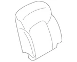 Genuine Nissan Seat Back Cushion Cover 87620-6JD1B. Fixed Price $2533.11.