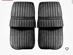 1971 Oldsmobile Cutlass 442 Supreme Bucket Front Seat Cover Pair Black New. Fixed Price $399.00.