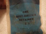 Nos 1975 - 1991 Ford Econoline Front Shoulder Harness Strap Retainer New. Fixed Price $14.99.