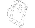 Genuine Bmw Seat Back Panel 52-10-7-319-047. Fixed Price $271.67.