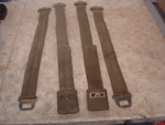 1966 Chevelle Gto 442 Gs Lemans Robbins Front Seat Belt Set Brown/tan Gm Oem. Fixed Price $46.00.