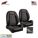 Tmi Pro Series Sport Xr Lowback Bucket Seats W/blue Stitch. Fixed Price $2678.27.