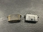 Aircooled Type 1 Seat Track Rail End Caps 73-79. Fixed Price $12.00.