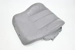 97-03 Bmw E39 5/7 Series Front Backrest Leather Heated Seat Cushion Gray Oem. Fixed Price $126.00.