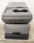 Grey Vinyl Front Seat Stationary Center Fits 2017-2022 Ford F250 F350. Fixed Price $374.61.