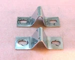 Early 1965 Mustang Gt Orig Fastback Fold Down Seat Rear Support Plates Brackets. Fixed Price $79.00.