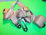 1948 1974 Universal Gm Seat Belt Assy Gray Left Buckle Latch Fit Trucks Vans Oem. Fixed Price $75.00.