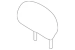Genuine Nissan Headrest 86400-9FT4A. Fixed Price $233.38.