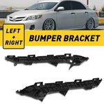 Pair Rear Retainer Bumper Bracket Support L+r Fits For 2009-2013 Toyota Corolla. Fixed Price $12.34.