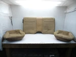 82-92 Camaro Firebird Original Gm Tan Rear Seat Set Back Upright Bottoms. Fixed Price $227.49.