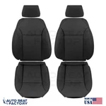 Fits 2004 2009 Saab 9-3 Convertible Driver Passenger Black Vinyl Seat Covers. Fixed Price $607.98.