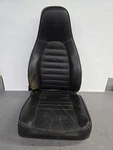 Used Original Recaro Porsche 911 912E Black Leather Passenger Bucket Seat #9. Fixed Price $350.00.