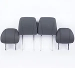 14-17 Bmw 428I Left Right Front Rear Seat Black Leather Convertible Head Rest. Fixed Price $298.99.