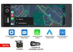 Eonon 6.28IN Single 1 Din Stereo W/ Carplay Voice Control Multimedia Player. Fixed Price $90.34.