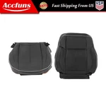Fit Driver Seat Cover Cushion+backrest Black Leather For Hummer H3 2006-2010. Fixed Price $108.30.