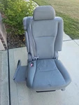 2008-2010 Highlander Hybrid Driver Rear Seat 2ND Row Leather Fit. Fixed Price $250.00.