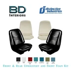 1967 Chevy Chevelle Coupe Bucket Seat Upholstery & Front Foam Kit Any Color!!. Fixed Price $857.48.