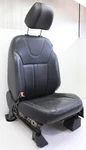 2013-2014 Ford Escape Front Left Seat Black Leather With Power Adjust, Heat Oem. Fixed Price $255.55.