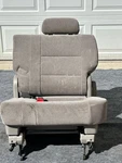 2001-2004 Toyota Sequoia Back Seat 3RD Row Left Side Gray Cloth Oem. Fixed Price $325.00.