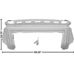 1967 1968 Mustang Fastback Fold Down Rear Seat Trap Door Panel Wtp Steel Dii. Fixed Price $389.95.
