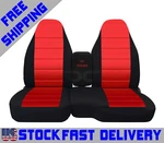 Truck Seat Covers Cotton Blk-red Insert Fits 1991-1997 Ford Ranger 60/40 Hiback. Fixed Price $59.49.