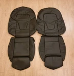 Mercedes Class Front Driver & Passenger Black Leather Seat Covers Pair W447. Fixed Price $267.56.