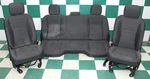 *note* 20' Ram 2500 Crew Cab Black Manual Cloth Front Buckets Backseat Seats Oem. Fixed Price $531.99.