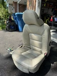 2008-2016 Volvo XC70 Front Right Passenger Side Seat Leather Tan With Belt.. Fixed Price $200.00.