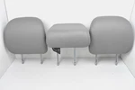 2014-2018 Subaru Forester Rear Gray Leather Left Right Center Headrest Set Oem. Fixed Price $159.79.