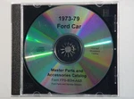 1973-79 Ford Car Complete Master Parts Text & Illustrations Catalog Cd. Fixed Price $24.95.