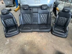 06-12 Bentley Flying Spur Front And Rear Seats Assembly Set Black Oem. Fixed Price $1169.99.