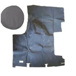1962 Chrysler Imperial 4DRHT Trunk Mat Dark Gray Carpet W/spare Tire Cover 4PC. Fixed Price $322.72.