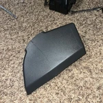 03-07 Chevy/gmc Crew Cab Left Rear Seat Inner Adj Finish Cover Pewter 88941701. Fixed Price $40.00.