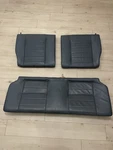 1991 Honda Civic Dx Hatchback Rear Seats Blue Leather Complete Set. Fixed Price $299.99.